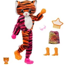 Mattel Barbie Cutie Reveal Dschungel Serie - Tiger, Puppe -Mattel Geschäft Mattel Barbie Cutie Reveal Dschungel Serie Tiger Puppe@@100024218 2