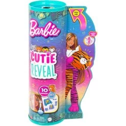 Mattel Barbie Cutie Reveal Dschungel Serie - Tiger, Puppe -Mattel Geschäft Mattel Barbie Cutie Reveal Dschungel Serie Tiger Puppe@@100024218 6