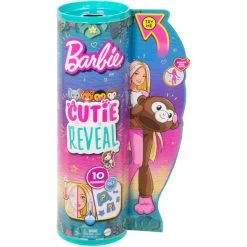 Mattel Barbie Cutie Reveal Dschungel Serie - Äffchen, Puppe -Mattel Geschäft Mattel Barbie Cutie Reveal Dschungel Serie ffchen Puppe@@100024228 5