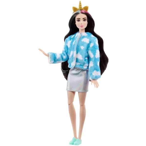 Mattel Barbie Cutie Reveal Traumland Fantasie Puppe Einhorn Und 10 Überraschungen 5 Mattel Barbie Cutie Reveal Traumland Fantasie Puppe Einhorn Und 10 Überraschungen – Bild 3