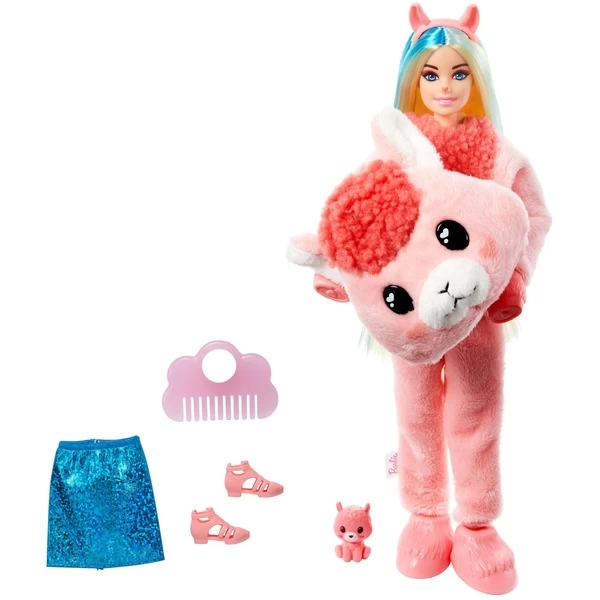 Mattel Barbie Cutie Reveal Traumland Fantasie Puppe Lama Und 10 Überraschungen