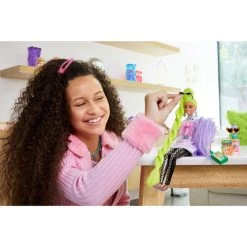 Mattel Barbie Extra Puppe Neongrünes Haar -Mattel Geschäft Mattel Barbie Extra Puppe Neongr nes Haar@@1806312 11