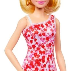 Mattel Barbie Fashionistas-Puppe Mit Blondem Pferdeschwanz Und Blumenkleid -Mattel Geschäft Mattel Barbie Fashionistas Puppe mit blondem Pferdeschwanz und Blumenkleid@@1919146 2