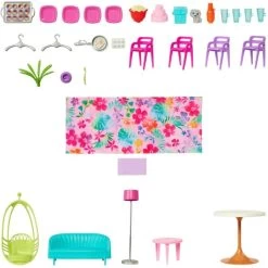 Mattel Barbie Malibu Haus, Spielgebäude -Mattel Geschäft Mattel Barbie Malibu Haus Spielgeb ude@@1846659 12