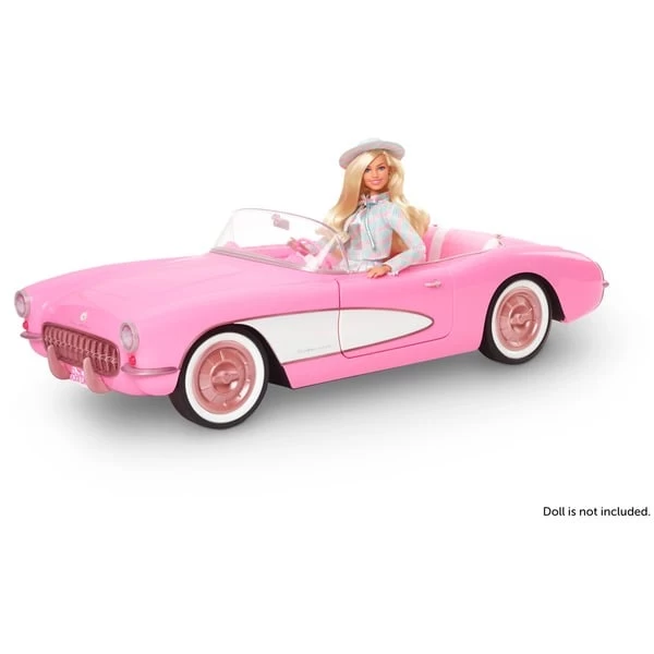 Mattel Barbie Signature The Movie - Pinke Corvette Fahrzeug Zum Film, Spielfahrzeug 4 Mattel Barbie Signature The Movie - Pinke Corvette Fahrzeug Zum Film, Spielfahrzeug – Bild 2