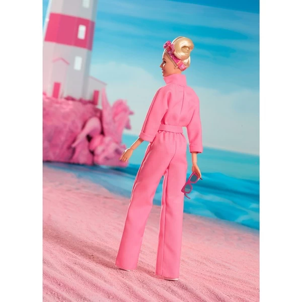 Mattel Barbie The Movie - Margot Robbie Als Barbie: Puppe Im Rosa Jumpsuit 6 Mattel Barbie The Movie - Margot Robbie Als Barbie: Puppe Im Rosa Jumpsuit – Bild 4