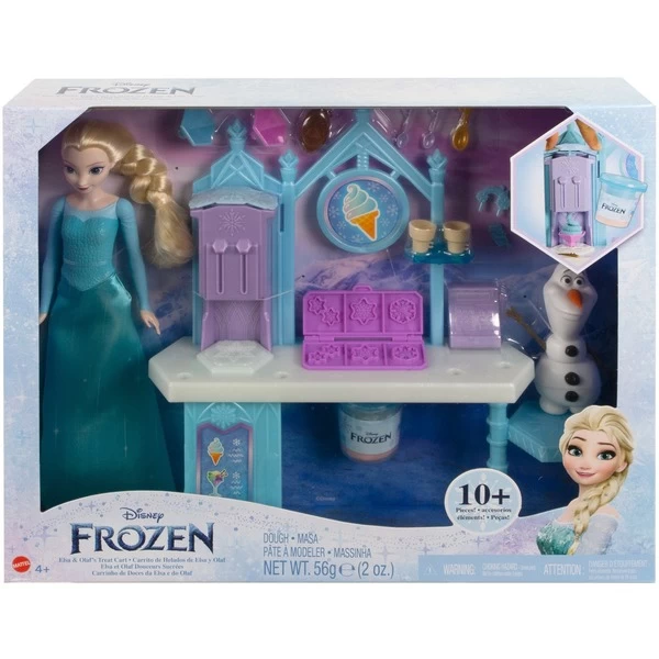 Mattel Disney Die Eiskönigin Elsas Und Olafs Eiscreme-Stand, Kulisse – Bild 8