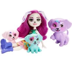 Mattel Geschäft -Mattel Geschäft Mattel Enchantimals Dessa Dalmatian Familie Puppe@@1888510 1