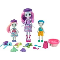 Mattel Geschäft -Mattel Geschäft Mattel Enchantimals New Family Turtle Pack Puppe@@1806422 1