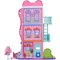 Mattel Enchantimals Stadthaus & Café Spielset, Spielgebäude -Mattel Geschäft Mattel Enchantimals Stadthaus Caf Spielset Spielgeb ude@@1846698 2