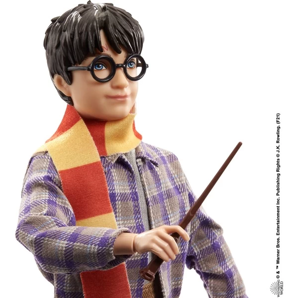 Mattel Harry Potter Gleis 9 3/4 Spielset Mit Harry Potter Puppe & Hedwig Figur – Bild 2