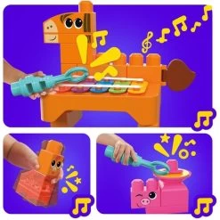 Mattel MEGA BLOKS Musikspaß Bauernhoftiere, Konstruktionsspielzeug -Mattel Geschäft Mattel MEGA BLOKS Musikspa Bauernhoftiere Konstruktionsspielzeug@@1919348 5