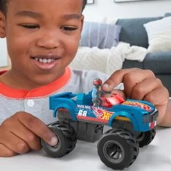 Mattel MEGA Hot Wheels Smash-und-Crash Race Ace Monster Truck, Konstruktionsspielzeug -Mattel Geschäft Mattel MEGA Hot Wheels Smash und Crash Race Ace Monster Truck Konstruktionsspielzeug@@1919349 2
