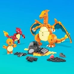 Mattel MEGA Pokémon Glumanda Evolution Set, Konstruktionsspielzeug -Mattel Geschäft Mattel MEGA Pok mon Glumanda Evolution Set Konstruktionsspielzeug@@1919451 4