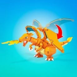 Mattel MEGA Pokémon Glumanda Evolution Set, Konstruktionsspielzeug -Mattel Geschäft Mattel MEGA Pok mon Glumanda Evolution Set Konstruktionsspielzeug@@1919451 6