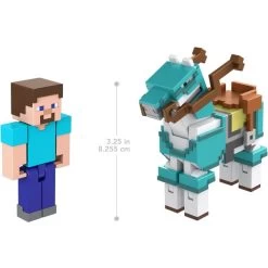 Mattel Minecraft Armored Horse And Steve, Spielfigur -Mattel Geschäft Mattel Minecraft Armored Horse and Steve Spielfigur@@1889171 4
