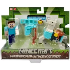 Mattel Minecraft Armored Horse And Steve, Spielfigur -Mattel Geschäft Mattel Minecraft Armored Horse and Steve Spielfigur@@1889171 5