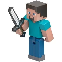 Mattel Minecraft Core Figure Steve, Spielfigur -Mattel Geschäft Mattel Minecraft Core Figure Steve Spielfigur@@1889183 3