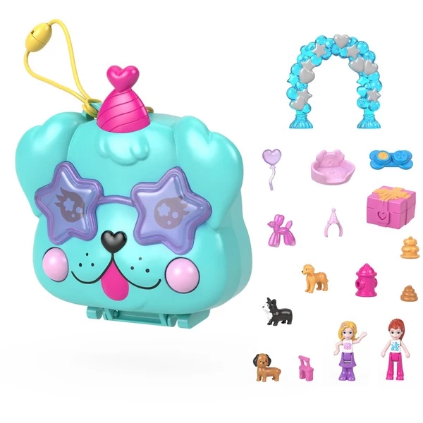 Mattel Polly Pocket Doggy Birthday Bash, Spielfigur 4 Mattel Polly Pocket Doggy Birthday Bash, Spielfigur – Bild 2