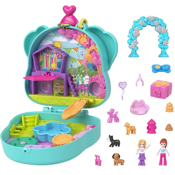 Mattel Polly Pocket Doggy Birthday Bash, Spielfigur 5 Mattel Polly Pocket Doggy Birthday Bash, Spielfigur – Bild 3