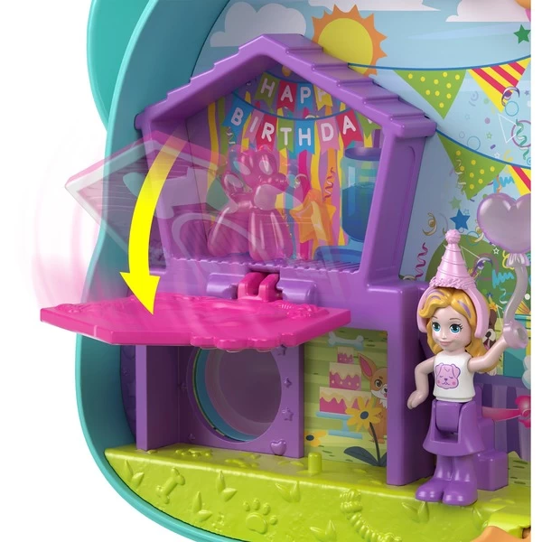 Mattel Polly Pocket Doggy Birthday Bash, Spielfigur 6 Mattel Polly Pocket Doggy Birthday Bash, Spielfigur – Bild 4
