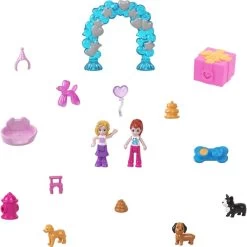 Mattel Polly Pocket Doggy Birthday Bash, Spielfigur 26 Mattel Polly Pocket Doggy Birthday Bash, Spielfigur -Mattel Geschäft Mattel Polly Pocket Doggy Birthday Bash Spielfigur@@1889187 8